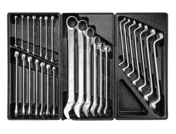 Набор инструментов inch (Дюйм)BOXERinch (Дюйм) для тележки, 12 ложементов, 157 предметов tt85415-157