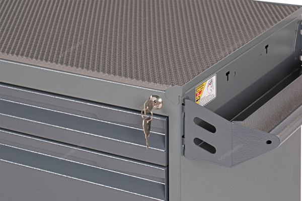 Тележка OPTIMAL 7 выдвижных ящиков с набором инструментов TOLSEN BOXER, 157 предметов nt317 7012/7015+tt85415-157