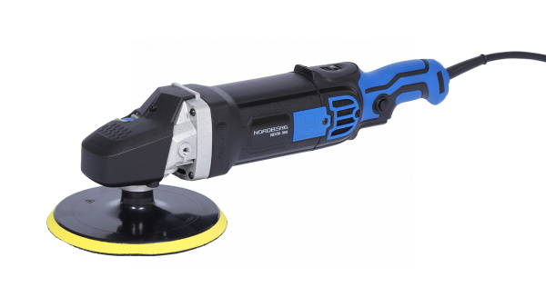 Полировальная машинка, диск 180 мм, 600-3000 об/мин, 1500 Вт ne414-180