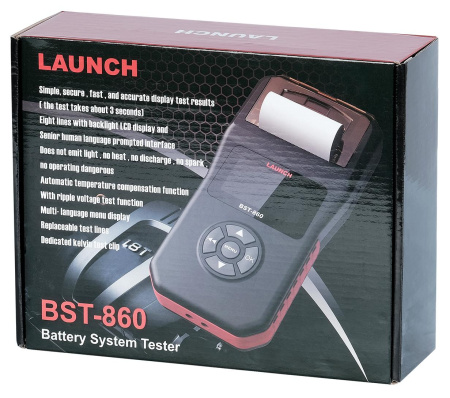 Тестер аккумуляторных батарей (АКБ) bst-860