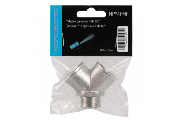 Тройник Y-образный FMF1/2inch (Дюйм) npy4fmf
