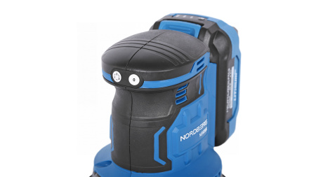 Орбитальная шлифмашина с регулировкой оборотов, аккумуляторная, 150 мм ne436k