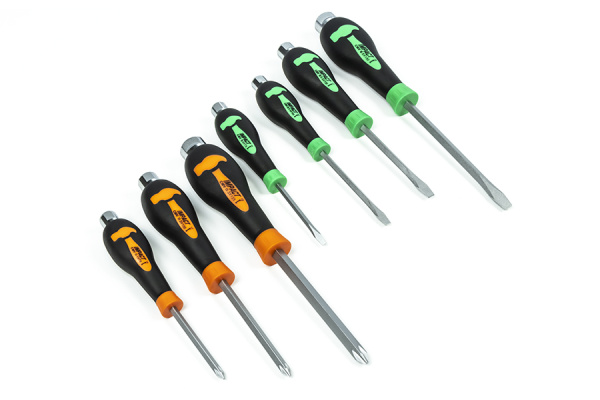 Набор силовых ударных отверток 7 предметов SD9917 sd9917