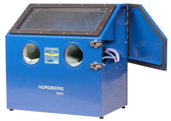 Камера пескоструйная настольная, боковая загрузка, 110 л ns1k