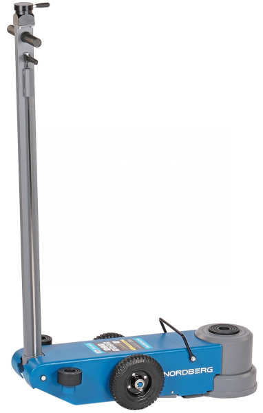 Домкрат пневмогидравлический подкатной двухштоковый, 50/80 т n802