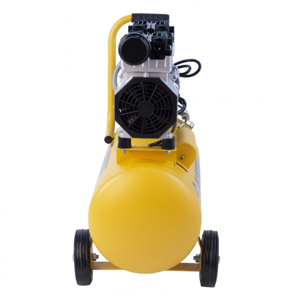 Компрессор DLS950/24 безмаслянный малошумный 950 Вт, 165 л/мин,ресивер 24 л// Denzel 58026