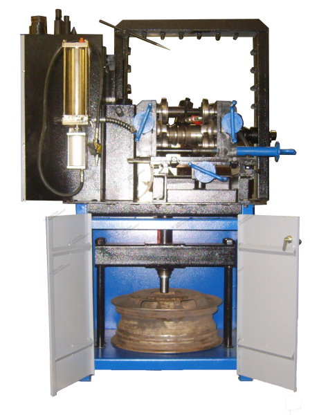 Стенд для правки автомобильных дисков автоформат 601у