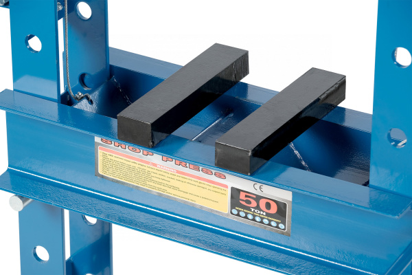 Пресс гидравлический 50 т, разборная рама, пневмопривод n3650al