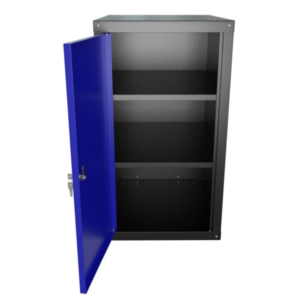 Тумба с дверью для верстака Garopt, синяя gtd.blue