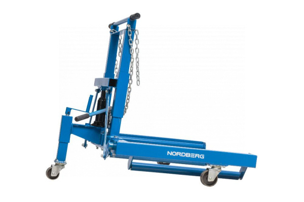 Тележка гидравлическая для снятия/установки колес, 1 т n3101