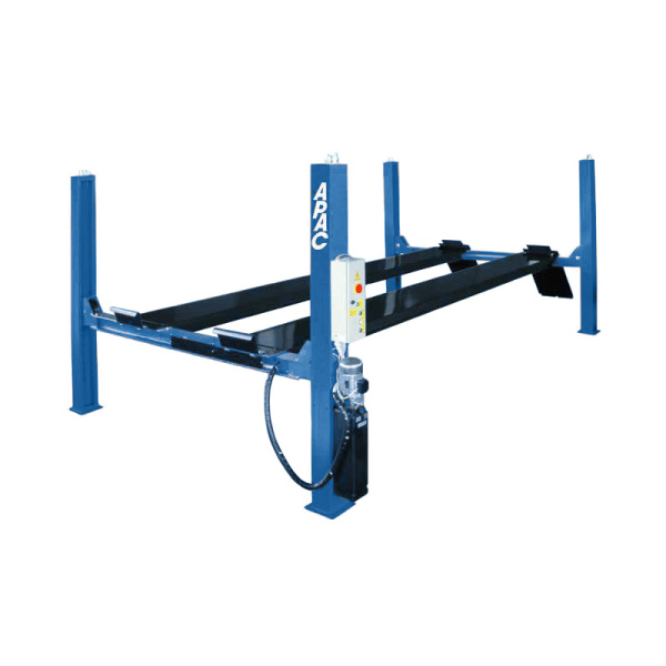 Подъёмник четырёхстоечный 8т, гладкие трапы, APAC, 1528C 156511