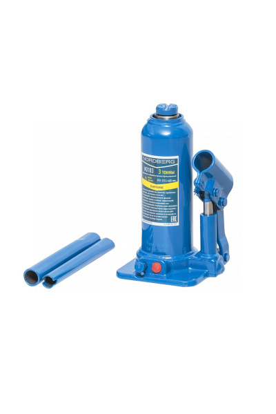 Домкрат бутылочный, 3 т n3103