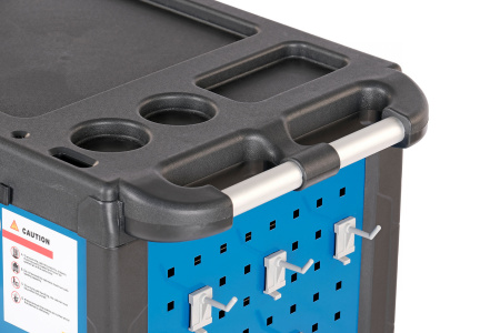 Тележка инструментальная, 7 выдвижных ящиков, синяя t7n(b)