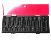 Набор головок торцевых 1/2' TORX, HEX ударных в кейсе 19шт. jtc-k4191