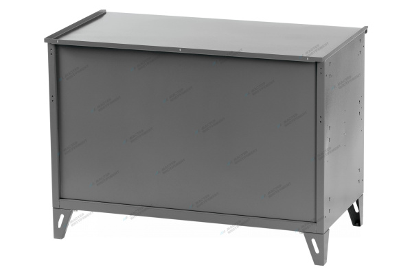 Верстак слесарный трехтумбовый, 2 серые створки nw302 7012/7015