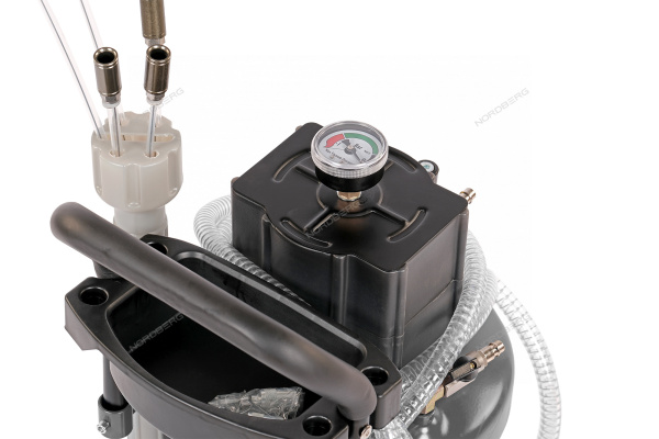 Установка для сбора масла пневматическая, 30 л, серая (ст.арт.2330-BC) 2330g