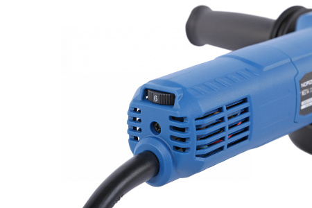 Угловая шлифмашина с регулировкой оборотов, 125 мм, 1400 Вт ne214