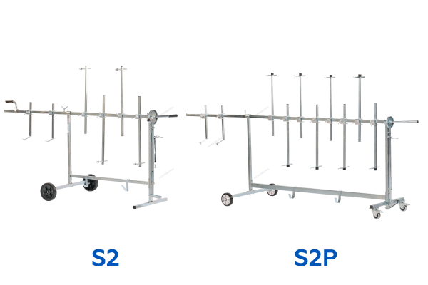 Стенд для окраски деталей, вращающийся s2