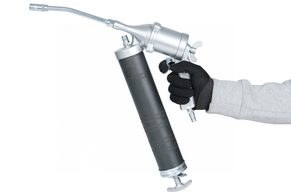 Шприц плунжерный пневматический для густой смазки, с поворотом рукоятки, 400 мл no3401