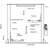 Подъёмник 2-х стоечный 4.0т, ПГВ2-4.0У 380В пгв2-4.0у