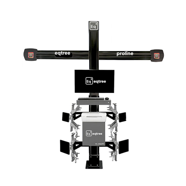 Cтенд сход-развал 3D, 2 камеры х5Мп, неподв. стойка, захваты 11”-25”, С ОРГТЕХНИКОЙ и КРУГАМИ, eqtree®, PL-V3D/Pit 207882