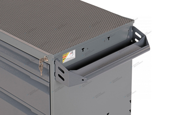 Тележка инструментальная, 5 выдвижных ящиков nt215 7012/7015