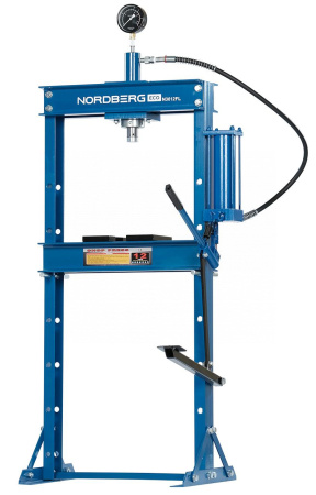 Пресс гидравлический, 12 т, разборная рама n3612fl