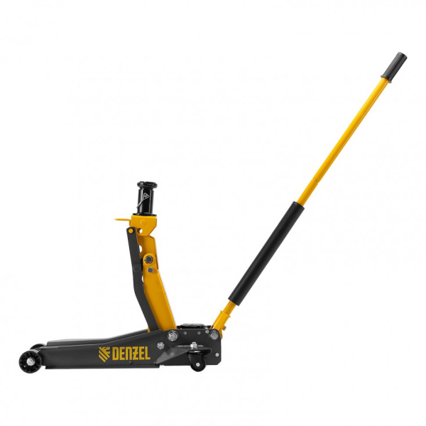 Домкрат гидравлический подкатной, 2/3 т, 98-770 мм, быстрый подъем, низ. подхват, проф, SUV// Denzel 51270