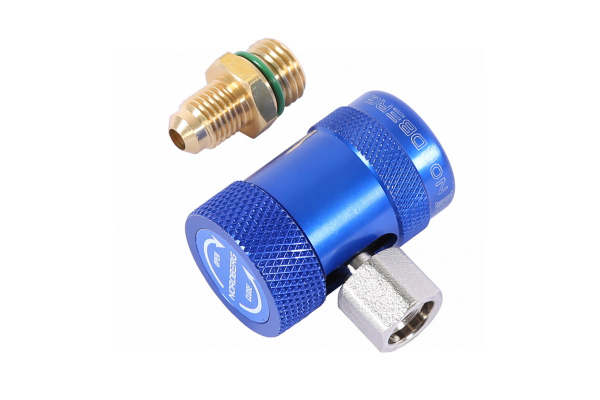 Муфта быстросъемная R1234yf низкое давление, синяя nfa9l