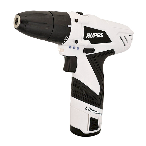 Дрель-шуруповерт с литиевыми батареями 12 В, RUPES, DD120LTN 167403