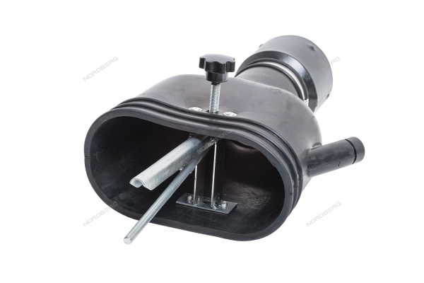 НАСАДКА резиновая овальная с внутр. фикс. на шланг D=100мм nordberg an100dp