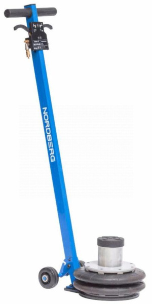 Домкрат подкатной пневматический, 2 т n022