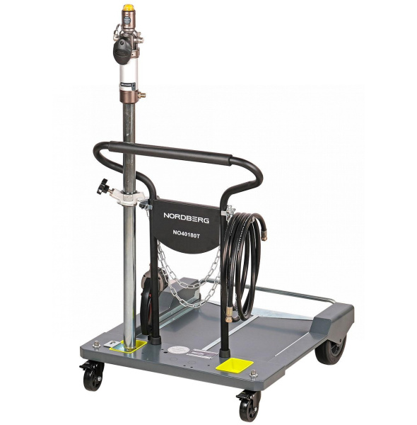 Установка для раздачи масла из бочек, 200 л со световой индикацией и тележкой no40180t