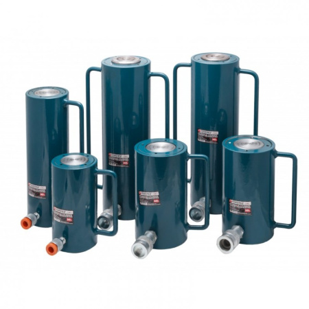 Цилиндр гидравлический 30т (ход штока - 50мм, длина общая - 185мм, давление 666 bar) f-1304-1