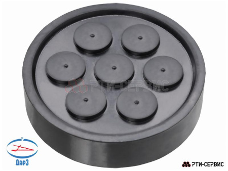 Накладка резиновая на домкрат подкатной ø84 h35 1032