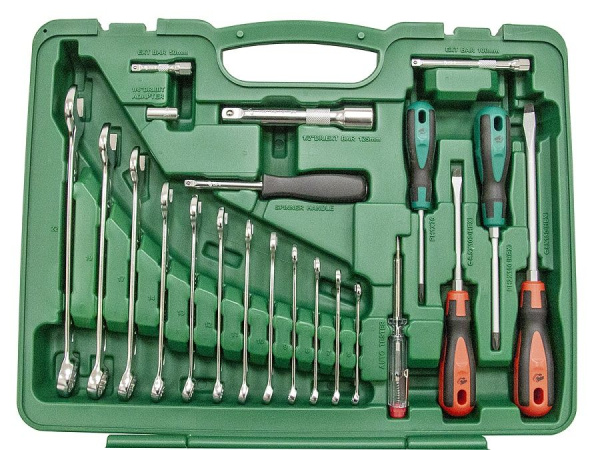 Набор инструмента (87 предметов) СТАНКОИМПОРТ НАБ.14.12.87 наб.14.12.87