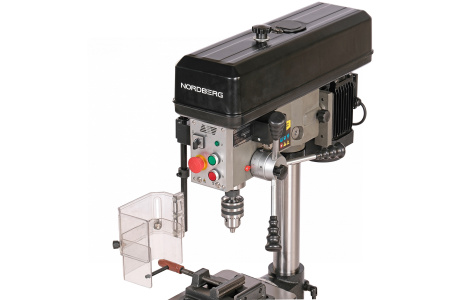 Станок сверлильный профессиональный с тисками, 750 Вт, 20 мм, 5 скоростей, нарезание резьбы nd2053p