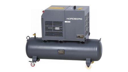 Компрессор винтовой, 4 кВт, 10 бар, 450 л/мин, ресивер 180 л ncf5r