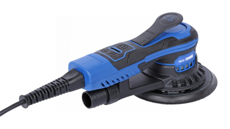 Шлифмашина эксцентриковая 2,5 мм, диск 150 мм, 4000-10000 об/мин, 350 Вт ne452