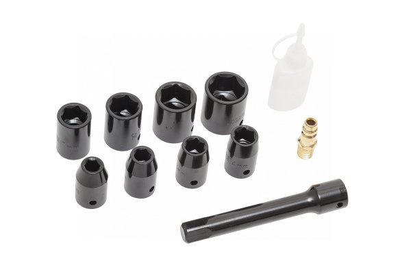 Пневмогайковерт ударный 1/2inch (Дюйм), 850 Нм, с головками в кейсе np14085k