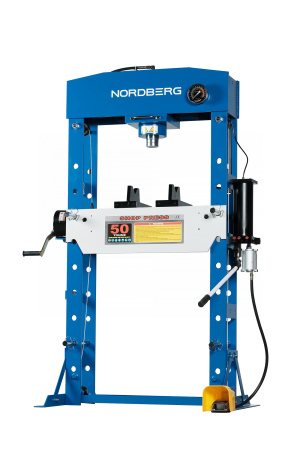 Пресс гидравлический, 50 т, пневмоуправление n3650a