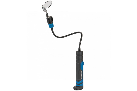 Фонарь светодиодный гибкий, аккумуляторный, 3,7 В, с 2-мя зеркалами 1931