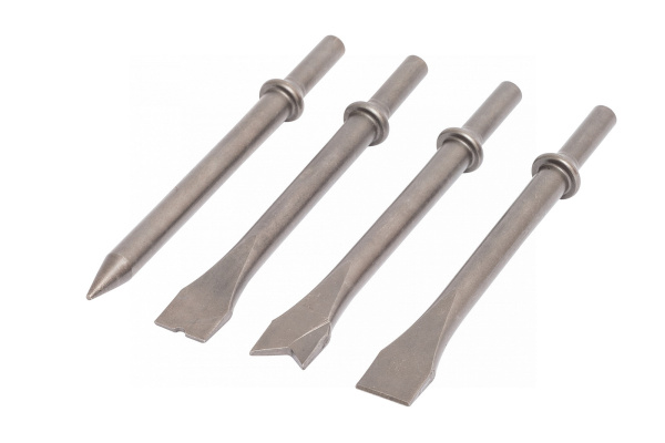 Пневматическое зубило 190 мм с комплектом насадок в кейсе nordberg eco np5066k