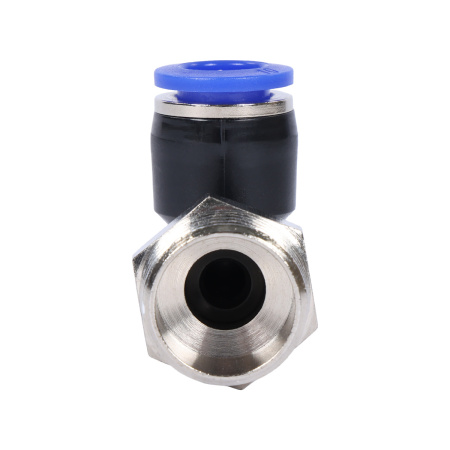 Фитинг угловой трубка 10 мм резьба 1/2inch (Дюйм) qpln10-04