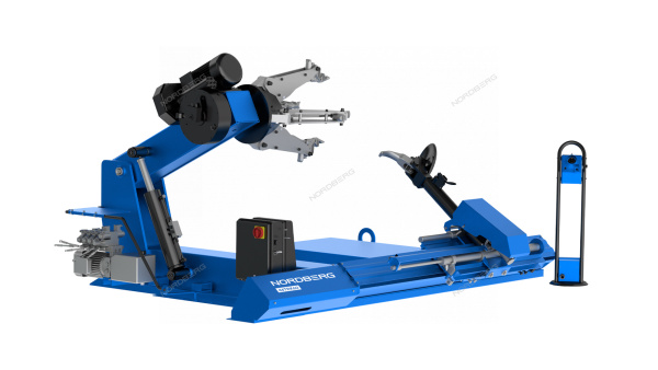 Станок шиномонтажный для грузовых машин, односкоростной, 380 В, синий 46trk60