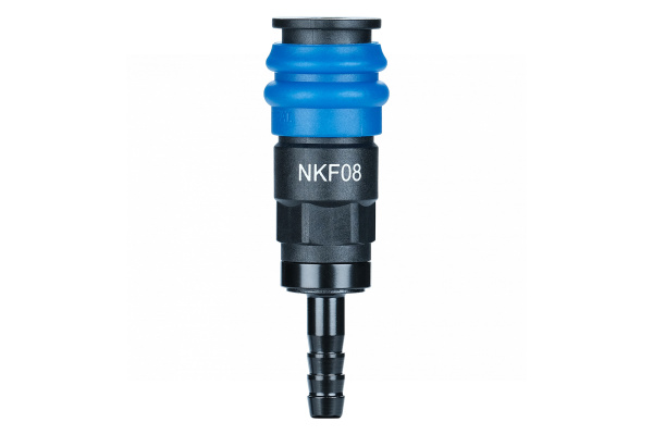 Разъем композитный inch (Дюйм)мамаinch (Дюйм) быстросъемный - елочка Ø 8 мм nkf08