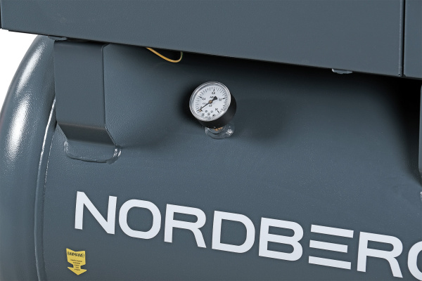 Компрессор винтовой, 7,5 кВт, 10 бар, 1000 л/мин, ресивер 270 л ncs270/1000-10