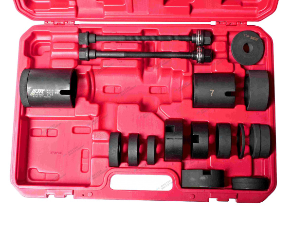 Набор для снятия и установки сайлентблоков (MERCEDES W203, 211, 220, BMW E31, 32, 34, 38, 39, 53, 60, 65, 66) jtc-4820a