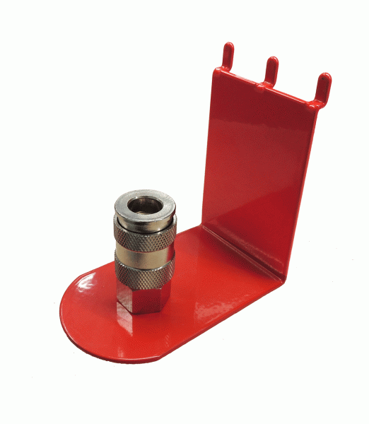 MIGHTY SEVEN Комплект быстросъемного фитинга 1/4inch (Дюйм), с креплением к стенду ad-3501