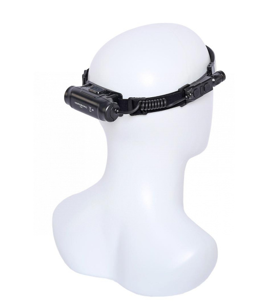 Фонарь налобный со светодиодной лентой и боковым направленным светом, аккумуляторный 1956